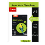 A4 One Face Matte 300GSM 50 Sheet