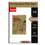 A4 One Face Super Crystel 260GSM 20 Sheet